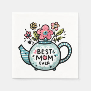 Serviette En Papier Cadeau de la fête des mères Meilleure maman jama