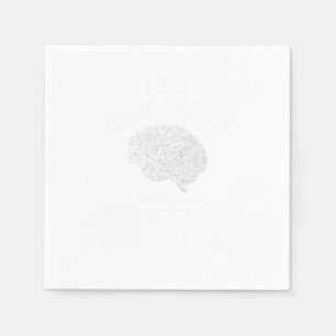 Serviette En Papier Cadeau De Sensibilisation À La Tumeur Cerveau J'Av