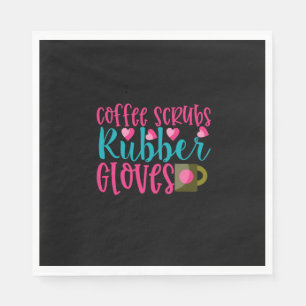 Serviette En Papier Cadeau infirmière Gants En Caoutchouc Scrubs