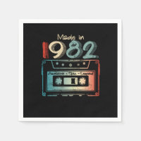 Cadeaux d'anniversaire 40 ans nés en 1982 Cassette