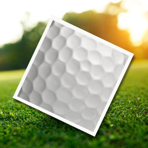 Serviette En Papier Cadeaux de balles de golf de la série Signature