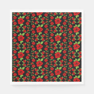 Serviette En Papier Cadeaux de cuisine Motif rose