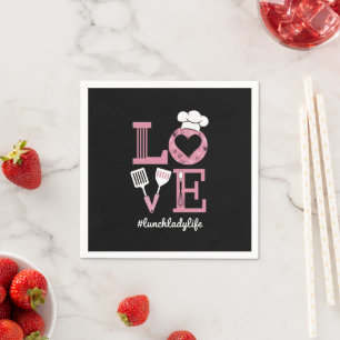 Serviette En Papier Cadeaux drôles de la Saint-Valentin pour la vie d'