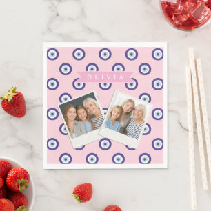 Serviette En Papier Cadeaux Personnalisés avec Motif d'Oeil Maléfique