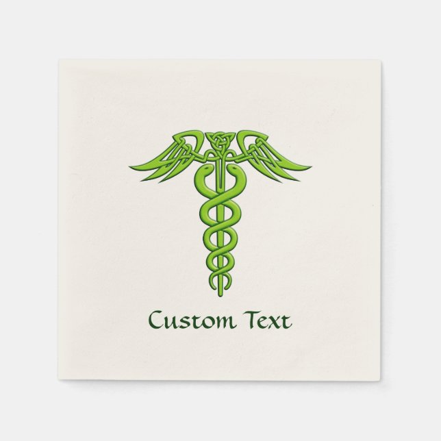 Serviette En Papier Caduceus (Devant)