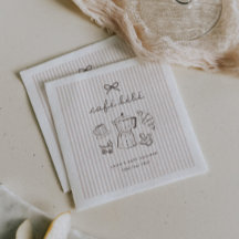 Cafe Bebe Home Coffee Baby Shower Rayé