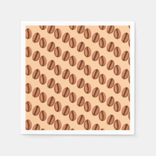 Serviette En Papier Café Caféine Haricots