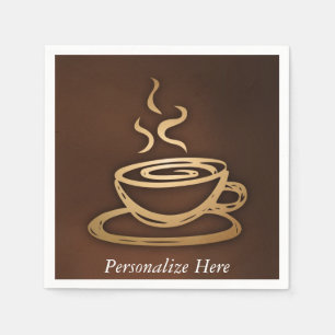 Serviette En Papier Café dans ma tasse