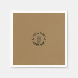 Serviette En Papier Café Obsessionnel Cute Barista