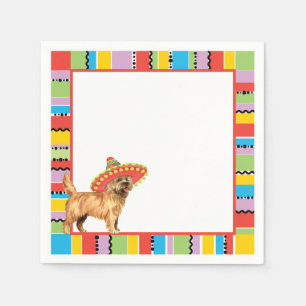 Serviette En Papier Cairn Terrier de fiesta