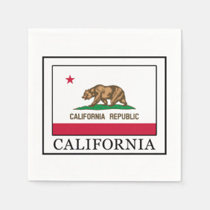 Serviette En Papier Californie