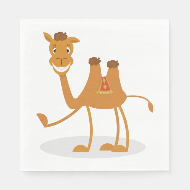 Serviette En Papier Camel amusant (Devant)