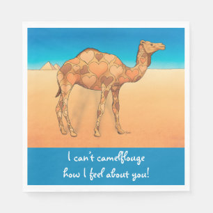 Serviette En Papier Camelflouge