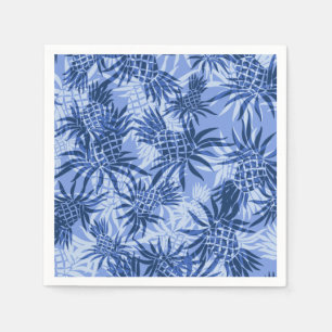 Serviette En Papier Camo d'ananas Hawaiian Tropical