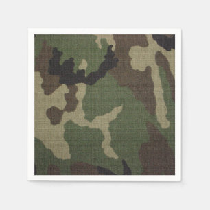 Serviette En Papier Camouflage 1