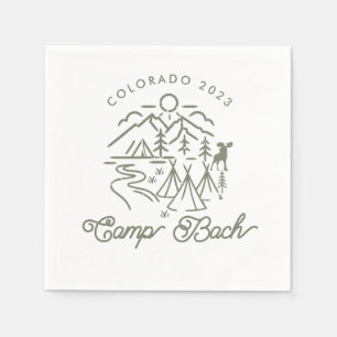 Serviette En Papier Camp Bachelorette Cocktail Napkins