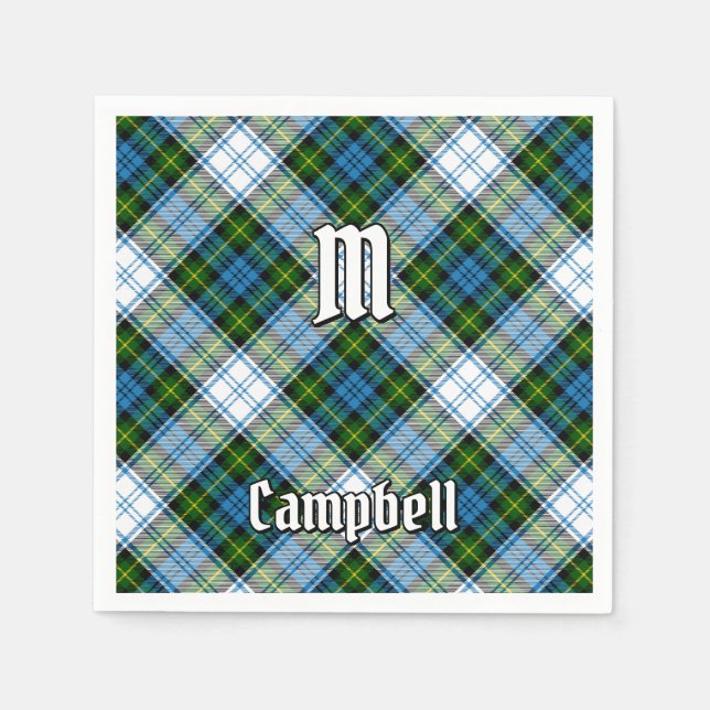 Serviette En Papier Campbell Dress Tartan (Devant)