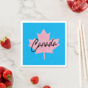 Serviette En Papier Canada Feuille d'érable