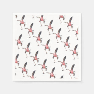 Serviette En Papier Canada Goose Jouer au hockey