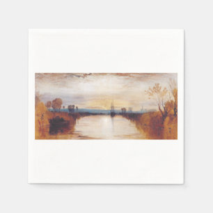 Serviette En Papier Canal de Chichester par Joseph William Turner