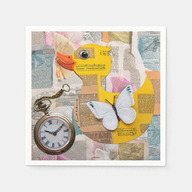 Serviette en papier Canard (Devant)