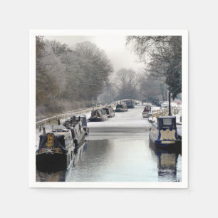 SERVIETTE EN PAPIER CANAUX