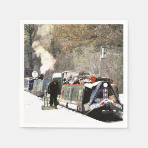 SERVIETTE EN PAPIER CANAUX