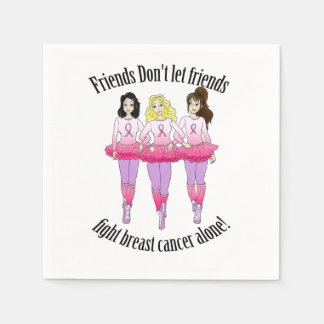 Serviette En Papier Cancer du sein : personne ne combat seul