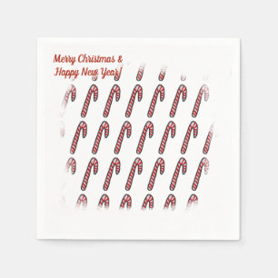 Serviette En Papier Candies Christmas Time Paper Naples
