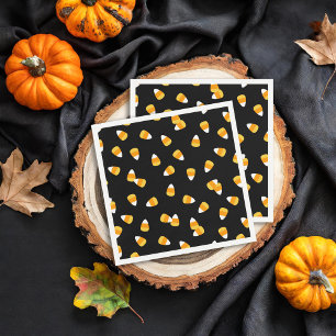 Serviette En Papier Candy Corn Halloween Party