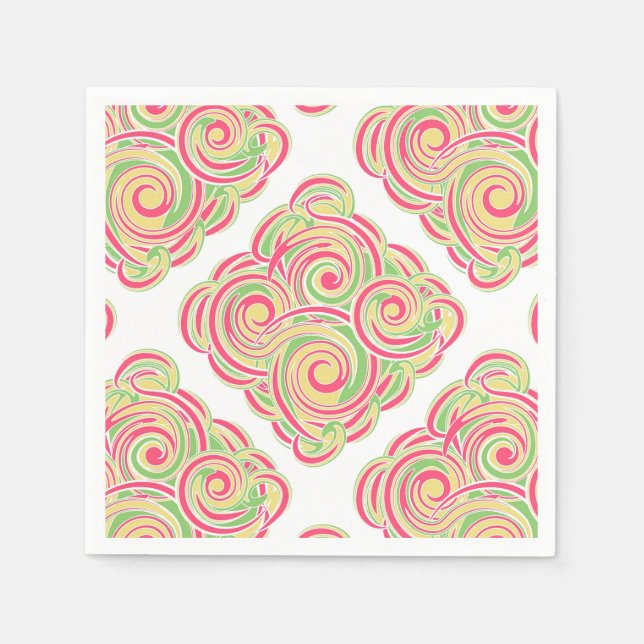 Serviette En Papier Candy d'été (Devant)
