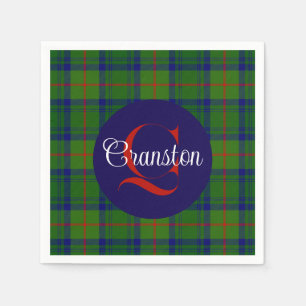 Serviette En Papier Canstoun Monogrammé