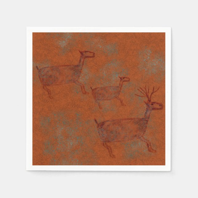 Serviette En Papier Canyon du sud-ouest (Devant)