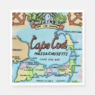 Serviette En Papier Cape Cod Objet Papier Repère