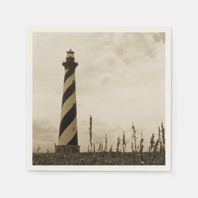 Serviette En Papier Cape Hatteras Lighthouse (Devant)