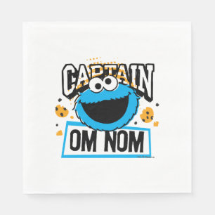 Serviette En Papier Capitaine Cookie Monster