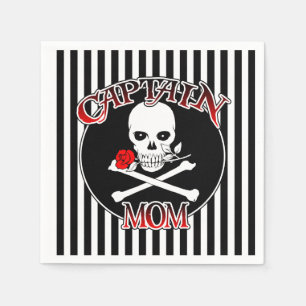 Serviette En Papier Capitaine Maman Papier