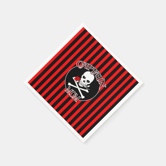 Serviette En Papier Capitaine Maman Papier (Coin)