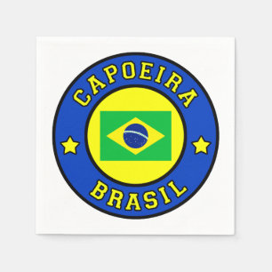 Serviette En Papier Capoeira Brasil
