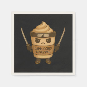 Serviette En Papier Cappuccino Assassino