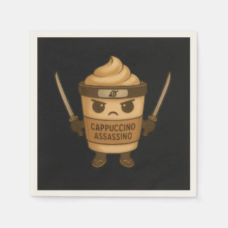 Serviette En Papier Cappuccino Assassino