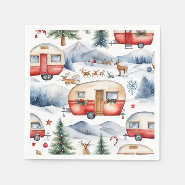 Serviette En Papier Caravan Fairytale (Devant)