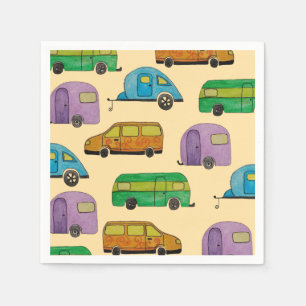 Serviette En Papier Caravanes de camping