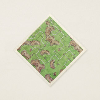 Serviette En Papier Carcassone Board Napkins