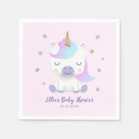 Caricature de Baby shower Unicorn
