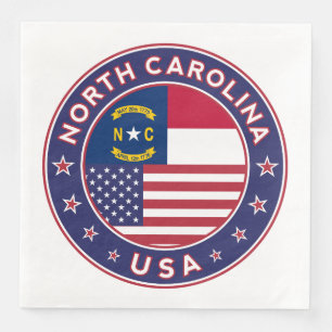 Serviette En Papier Caroline du Nord