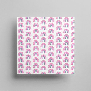 Serviette En Papier Carré Baby shower Rainbow Boy