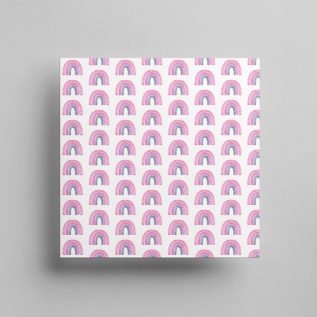 Serviette En Papier Carré Baby shower Rainbow Boy (Créateur téléchargé)