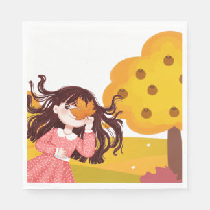 Serviette En Papier Carré bon thanksgiving