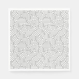 Serviette En Papier Carte de circuit